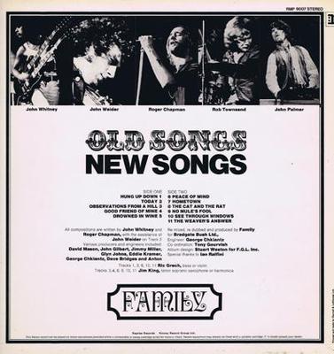 Image for Old Songs New Songs/ 11 Tracks