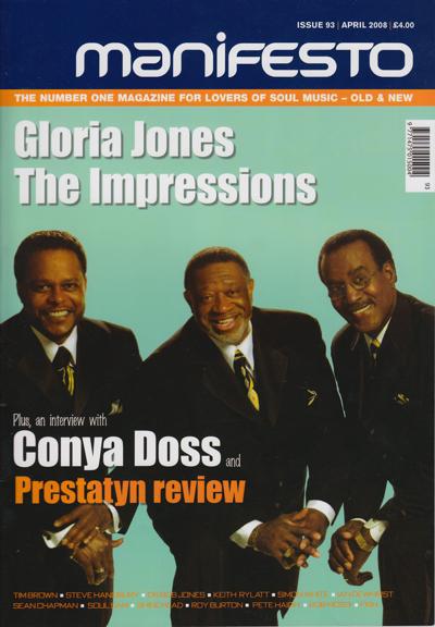 Manifesto Issue 93/ Gloria Jones, Impressions