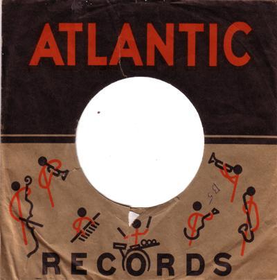 Atlantic Usa Sleeve 1954 - 57/ Original Usa 7