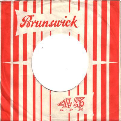 Brunswick Uk Sleeve For 1973 - 1977/ Original Authentic Uk Sleeve