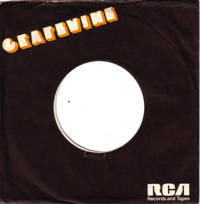 Grapevine Uk Sleeve 1977 To 1980/ Original Company 45 Sleeve
