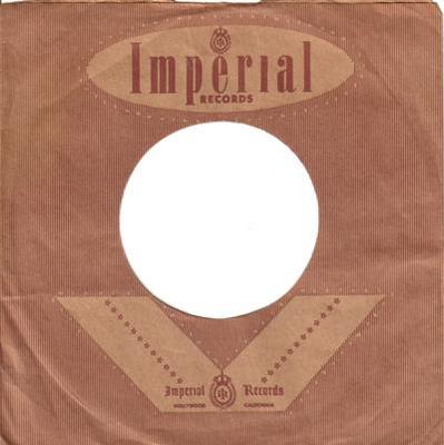 Image for Imperial Sleeve 1957 - 1958/ Original Usa Company Sleeve