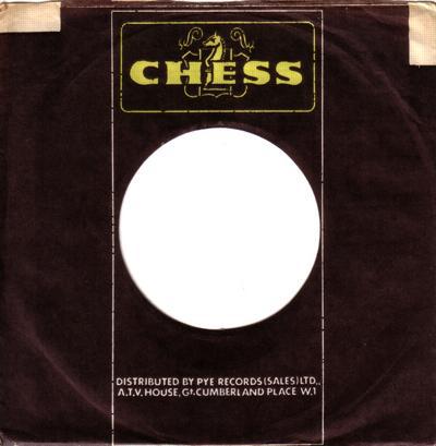 Uk Chess 1965 - 70 Pye Distibuted Sleeve/ Original Uk Company Sleeve