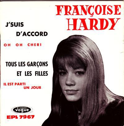 J'suis D'accord/ 1966 4 Track Ep With Cover