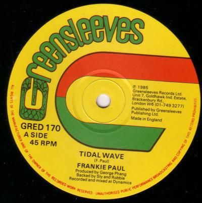 Tidal Wave/ Jailhouse