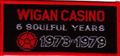 Wigan Casino 6 Solful Years 1973-1979/ Original 10 By 5.00cm Patch
