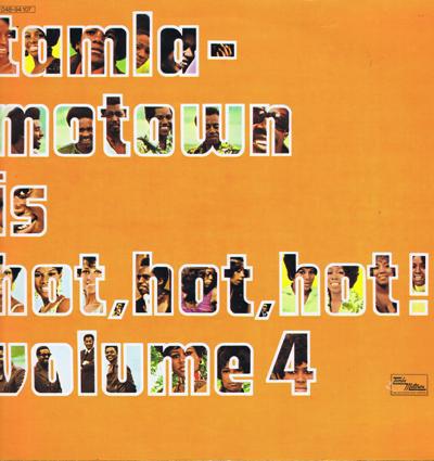 Tamla Motown Is Hot, Hot, Hot Vol 4/ Rare 1973 German In Gatefold