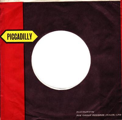 Piccadilly 1960 - 63 Uk Sleeve/ Matches Black & Red Label