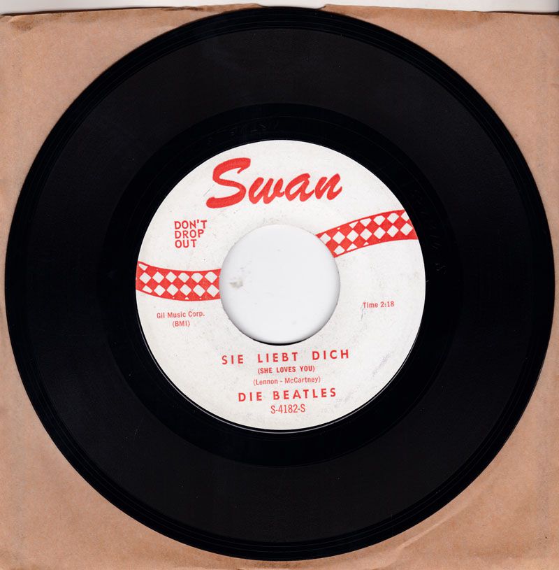 Die Beatles - Sie Liebt Dich (She Loves You) / I'll Get You - Swan S-4182-1