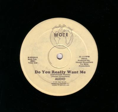 Do You Really Want Me/ Same: Instrumental Version