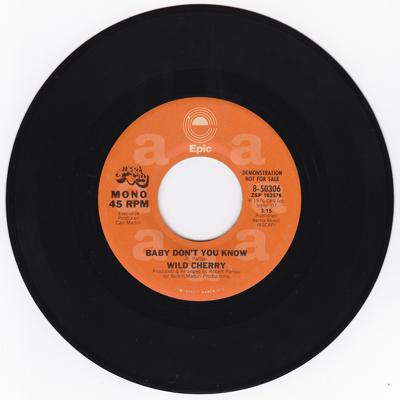 Baby Don't You Know/ Same: Mono