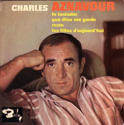 Charles Aznavour/ 1964 4 Track Ep With Cover