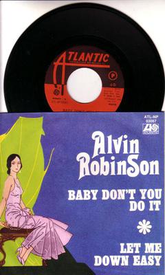 Image for Baby Don't You Do It/ Let Me Down Easy