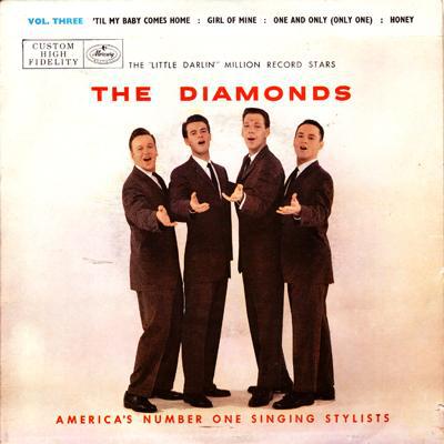 Diamonds Volume Three/ 1958 Uk 4 Track Ep With Cover