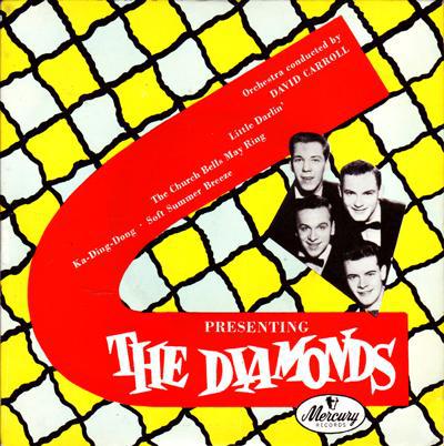 Presenting The Diamonds/ 1957 Uk 4 Track Ep With Cover