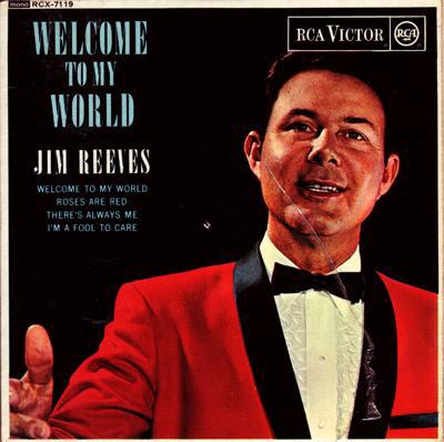 Welcome To My World/ 1962 4 Track Ep With Cover