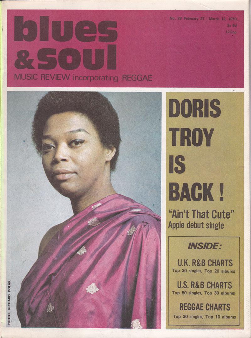 Blues And Soul Febuary 27 1970/ Doris Troy Is Back