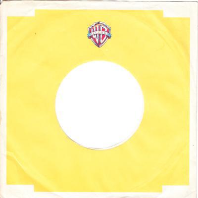 Warner Bros Uk Sleeve 1974 - 1976/ Palm Tree Avenue Design Label