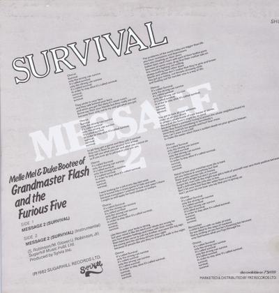 Message 2 (survival)/ Same: Instrumental