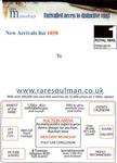 Image for New Arrivals Sales List/ Sales List June 2010