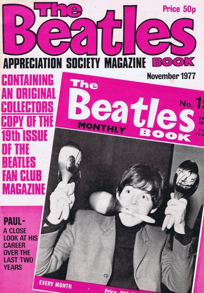 Beatles Book Appreciation Society Mag/ Includes Beatles Monthly #19