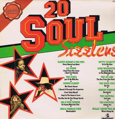 20 Soul Sizzlers/ 1976 Uk Press