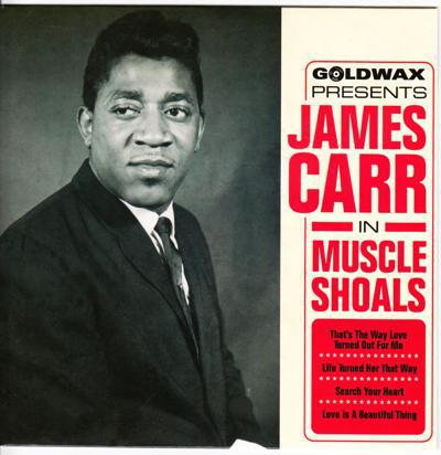 James Carr In Muscle Shoals/ 4 Track Ep With Cover