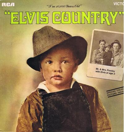 I'm 10,000 Years Old Elvis Country/ 1971 Uk Stereo Copy