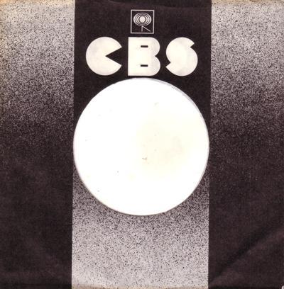 Cbs Uk Company Sleeve 1973 To 1981/ Original 7" Company Sleve