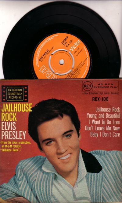 Jailhouse Rock:/ Round Center Ep With Cover