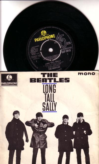 Long Tall Sally/ 64 Uk 1st Press Ep With Cover