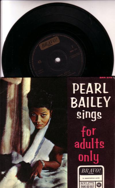 Sings For Adults Only/ 1966 Uk 4 Track Ep With Cover