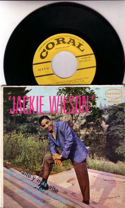 Jackie Wilson/ 1966 4 Track Ep With Cover