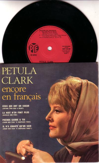 Encore En Francais/ 1964 Uk4 Track Ep With Cover