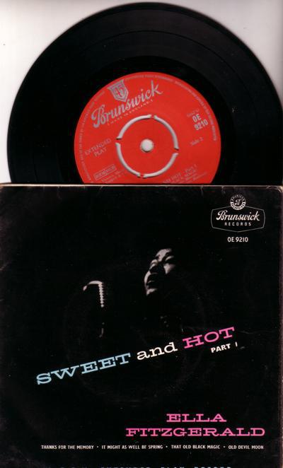 Sweet And Hot/ 1956 Uk 4 Track Ep With Cover