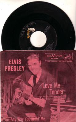 Image for Love Me Tender/ Anyway You Want Me
