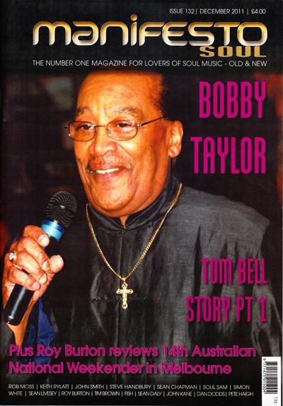 Manifesto Issue 132/ Bobby Taylor Special