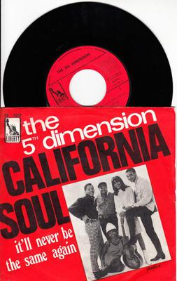 Image for California Soul/ It'll Never Be The Same Again