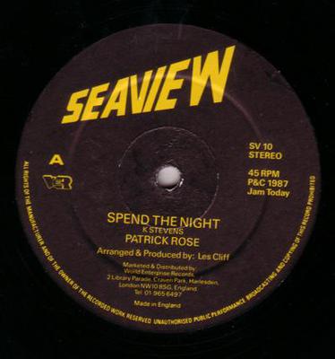 Image for Spend The Night/ Version