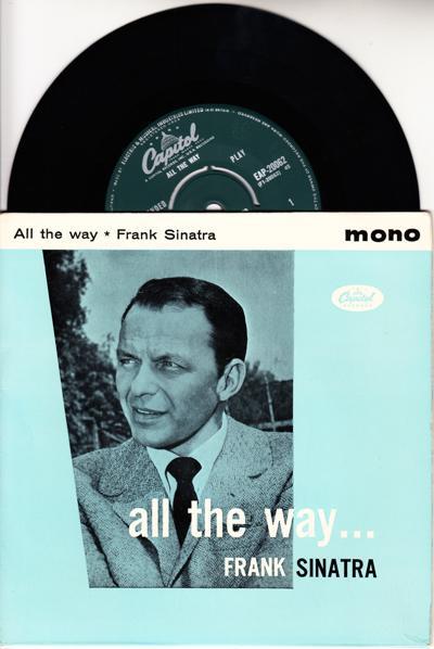 All The Way/ 1957 Uk 4 Track Ep With Cover
