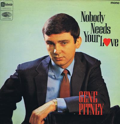 Nobody Needs Your Love/ 1966 Uk Mono Press