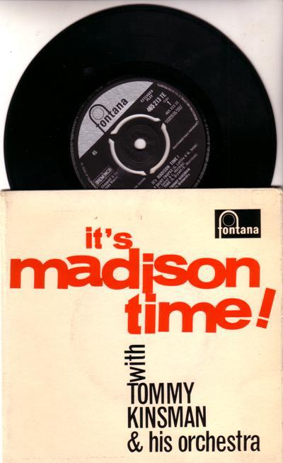 It's Madison Time/ 1962 Uk 4 Track Ep With Cover