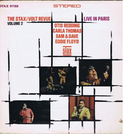 Live In Paris Stax Volt Revue Volume 2/ 1967 Usa Press