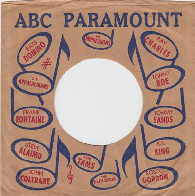Abc Artist Titled 1964 - 66  Impressions/ Usa Original Brown Sleeve