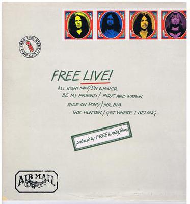 Image for Live/ Blue Label 1976 Uk Press