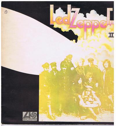 Led Zeppelin Ii/ 1972 Uk Press In Gatefold Slee