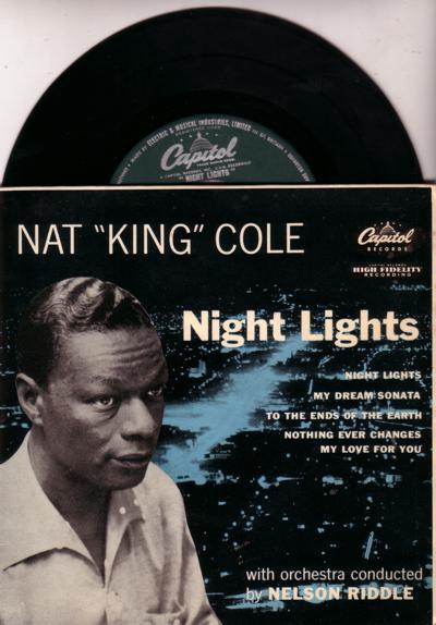 Night Lights/ 1956 Uk 4 Track Ep With Cover