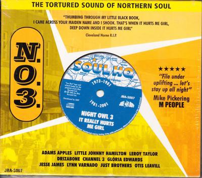 Night Owl 3: It Really Hurts Me Girl/ 25 Northern Soul Tracks