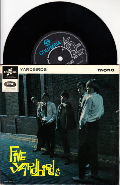 Five Yardbirds/ 1965 3 Track Ep With Cover