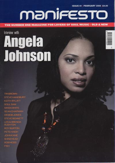 Manifesto Issue 91/ Inc: Angela Johnson Interview
